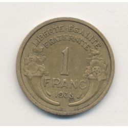1 Franc Morlon - 1935 - TTB+
