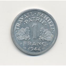 1 Franc Francisque - 1944 - légère - alu - SUP+