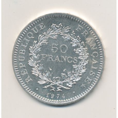 50 Francs Hercule - 1974  - TTB+