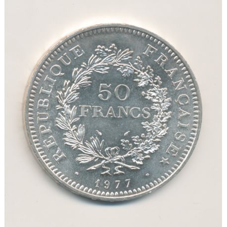 50 Francs Hercule - 1977  - TTB+