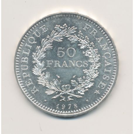 50 Francs Hercule - 1977  - TTB+