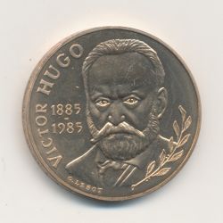10 Francs Victor Hugo - 1985 - FDC
