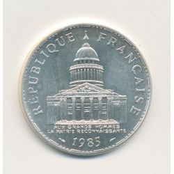 100 Francs Panthéon - 1985 - argent - SPL+