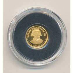 Médaille Or - Napoléon Bonaparte - 1500 Francs CFA Congo - 2007