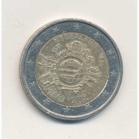 2€ Pays-Bas 2012 - 10ans Euro
