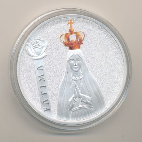 Médaille - Lourdes - Fatima - Shrines of europe 