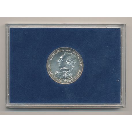 100 Francs La Fayette - 1987 - argent Brillant Universel - FDC - 