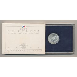 10 Francs Victor Hugo - 1985 - argent Brillant Universel - FDC