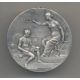 Médaille - Union des Associations philotechniques - bronze argenté - 51mm - avec écrin - SUP