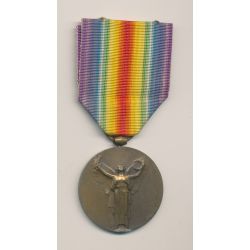 Médaille - Victoire interallié - 1914-18 - graveur Morlon