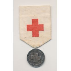 Médaille - Croix rouge - 1879 - Association des dames Françaises