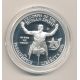 Etats-Unis - 1 Dollar 1996 - course en fauteuil - Jeux Olympiques 1996 - argent