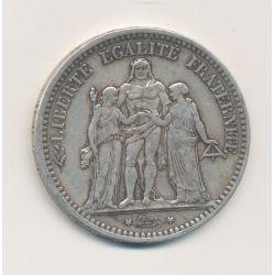 5 Francs hercule - 1849 A Paris - 2e République - TB+