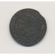 Suisse - 6 Sols 1795 - Canton de Genève - bronze - TTB+