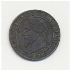 1 Centime Napoléon III - Tête laurée - 1870 A Paris
