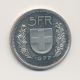 Suisse - 5 Francs - 1977 - cupronickel - BE/Proof