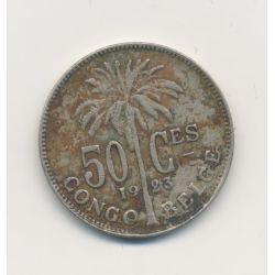 Congo Belge - 50 Centimes 1923 - cupronickel - TB