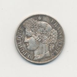 50 centimes Cérès - 1888 A Paris - TTB+