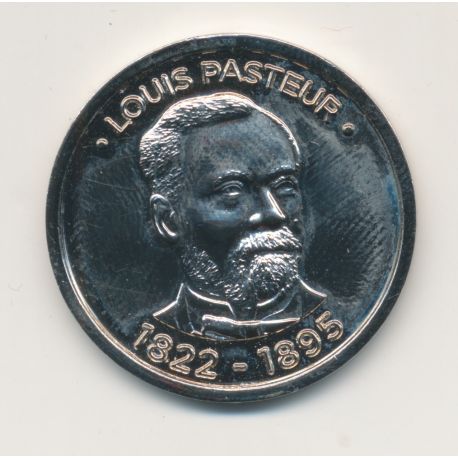 Médaille - Louis Pasteur - pointe de l'innovation - cupronickel - 30mm - SUP
