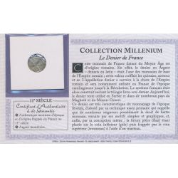 Collection Millenium - Denier de France - 11e siècle - argent - TB