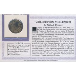 Collection Millenium - Follis Byzance - 7e siècle - cuivre - TB/TTB