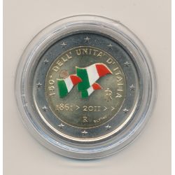2 Euro couleur - Italie 2011 - 150e anniversaire unification