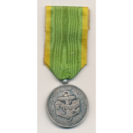 Médaille - Société de sauvetage de la Seine 1878 - ordonnance