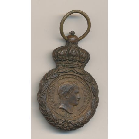 Médaille - Sainte Hélène - 1821 - sans ruban - ordonnance