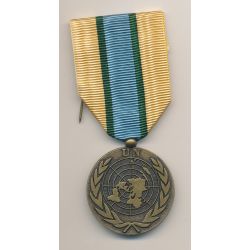 Médaille - ONU Somalie - Revers Anglais - ordonnance