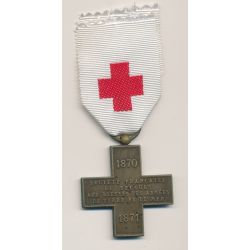Médaille - Croix rouge - 1870-1871