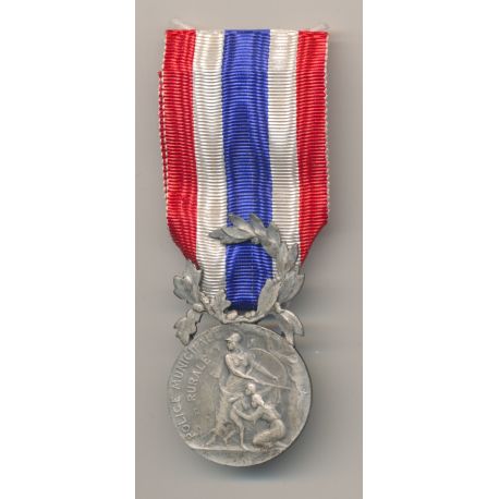 Médaille de la police municipale et rurale - ordonnance
