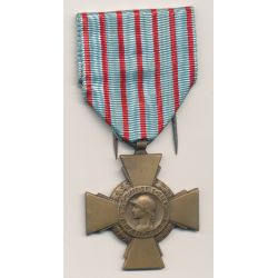 Médaille - croix du combattant - ordonnance