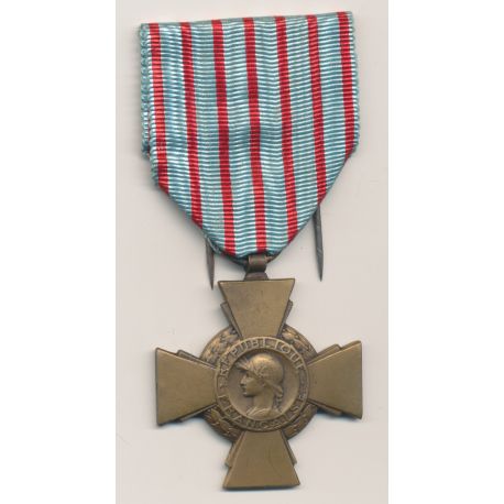 Médaille - croix du combattant - ordonnance