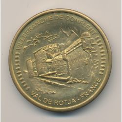 Médaille - Villefranche de gonflent - Val de rotja - collection européenne