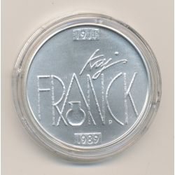 10 Euro 2011 - Kaj Franck - argent - 5.000 ex - Neuf