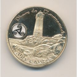 Medaille - Phare de Ploumanac'h - Bretagne - en couleur
