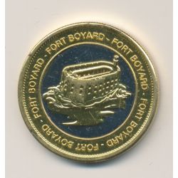 Medaille - Fort boyard - bi métallique