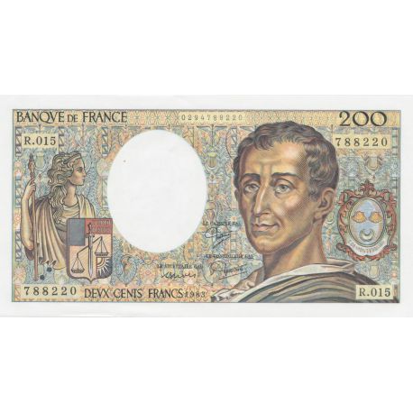 200 Francs 1983 Montesquieu