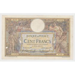 100 Francs Luc Olivier Merson - 19.11.1915 - TB+