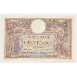 100 Francs Luc Olivier Merson - 27.10.1917 - TTB/TTB+