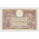 100 Francs Luc Olivier Merson - 7.12.1918 - TTB/TTB+