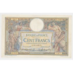 100 Francs Luc Olivier Merson - 23.07.1921 - TTB/TTB+