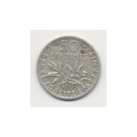 50 Centimes Semeuse - 1911