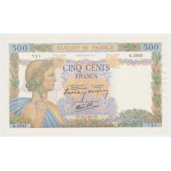 500 Francs La Paix - 16.1.1941 - G.2033 -SUP