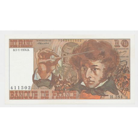 10 Francs Berlioz - 5.1.1976 - SPL