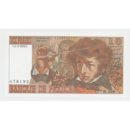 10 Francs Berlioz - 4.3.1976 - NEUF