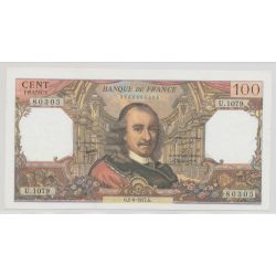 100 Francs Corneille - 2.6.1977 - U.1079 - SPL