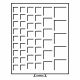 Médailler 45 cases carrées - Divers tailles - Leuchtturm MB