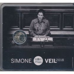 2 Euro 2018 - Simone Veil - Brillant universel