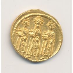 Solidus Or - Héraclius et ses fils - SUP+